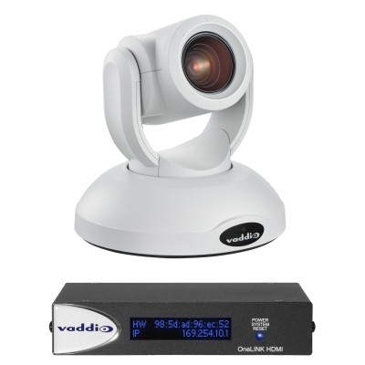999-9950-101W - RoboSHOT 20 UHD White with OneLINK HDMI System