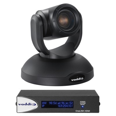 999-9950-101B - Telecamera PTZ RoboSHOT 20 UHD Nera con Sistema OneLINK HDMI