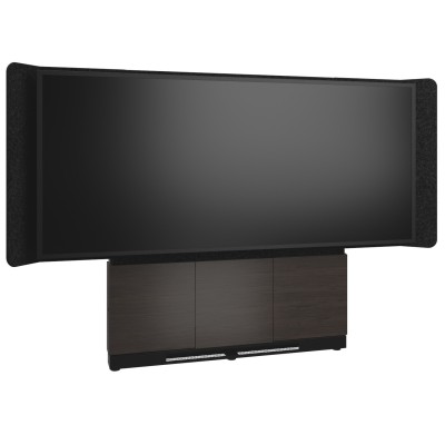 FM-DS-6675FW-LA3B - Forum™ Floor-to-Wall per display 105" 21:9 colore scuro