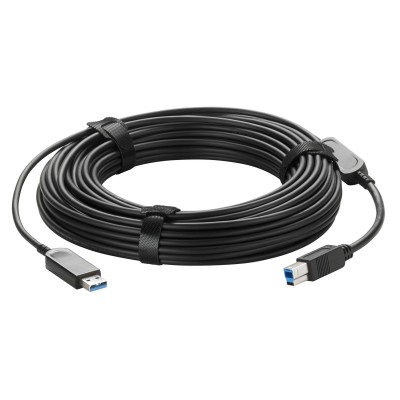 440-1015-015 - Cavo ottico USB 3.2 Gen 2 da Tipo B a Tipo A Plenum da 15 m.