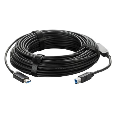 440-1015-030 - Cavo ottico USB 3.2 Gen 2 da Tipo B a Tipo A Plenum da 30 m.