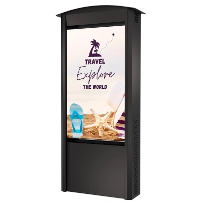 KOP55XHB2-EUK - Totem 55" Esterno Bifacciale Nero