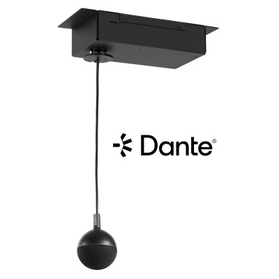 999-85820-000 - EasyIP CeilingMic Dante Nero