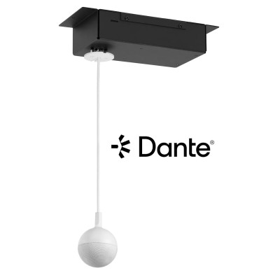 999-85810-000 - EasyIP CeilingMic Dante Bianco