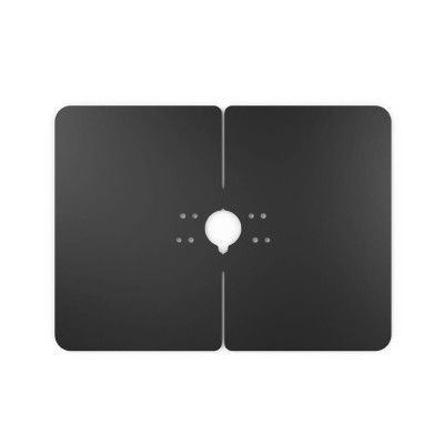 LBPB - Piastra per base stand BrandMe nera