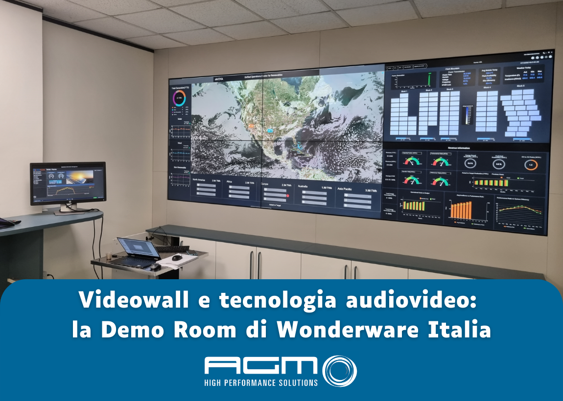 Videowall e tecnologia audiovideo: la Demo Room di Wonderware Italia